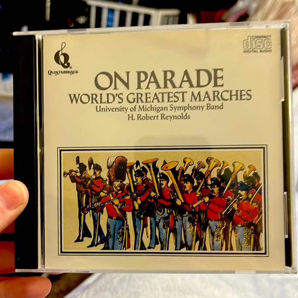 Music CD, On Parade, World’s Greatest Marches, University of Michigan Symphony